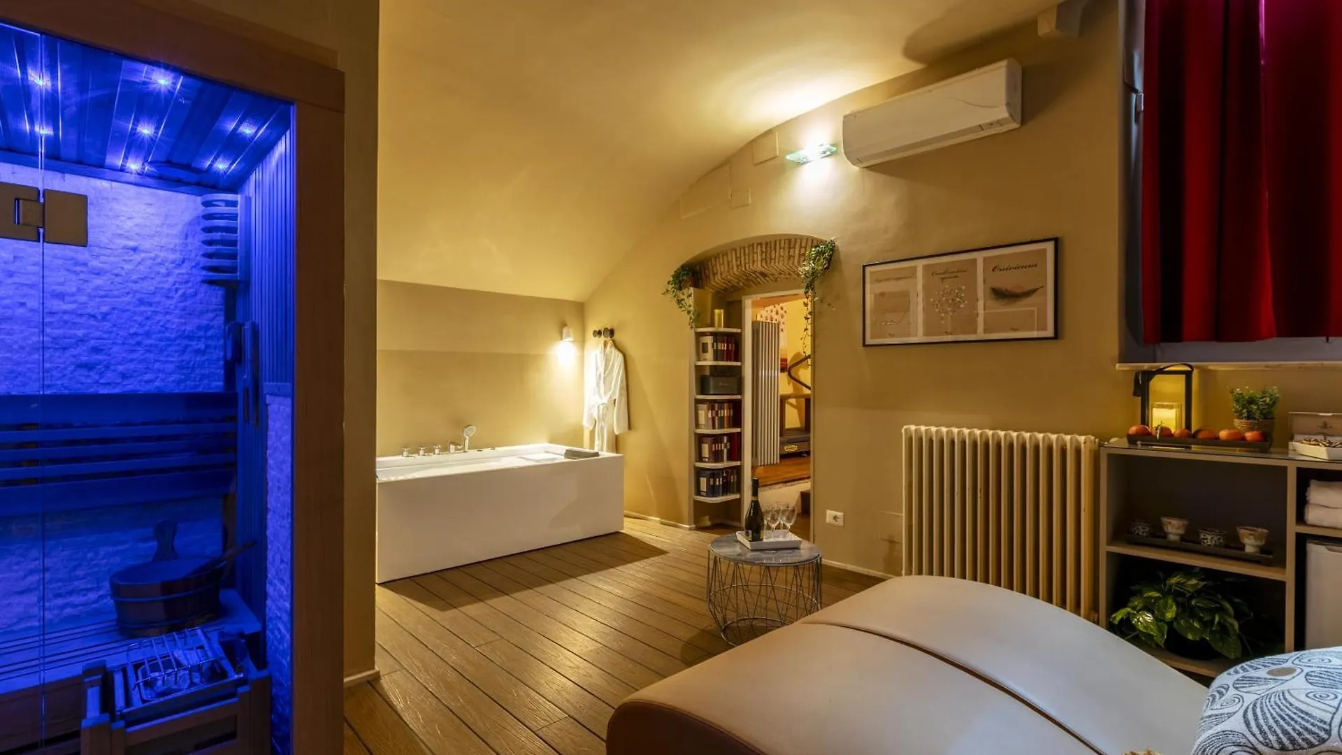 Lägenhet Romac Coronari With Gym, Sauna And Garden